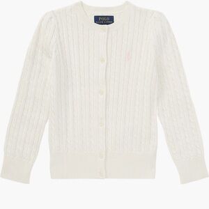 Ralph Lauren Cream Cable Knit Sweater